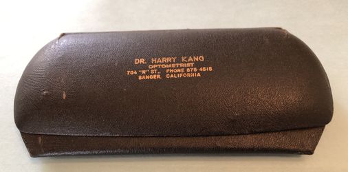 Vintage Eye Glasses Case