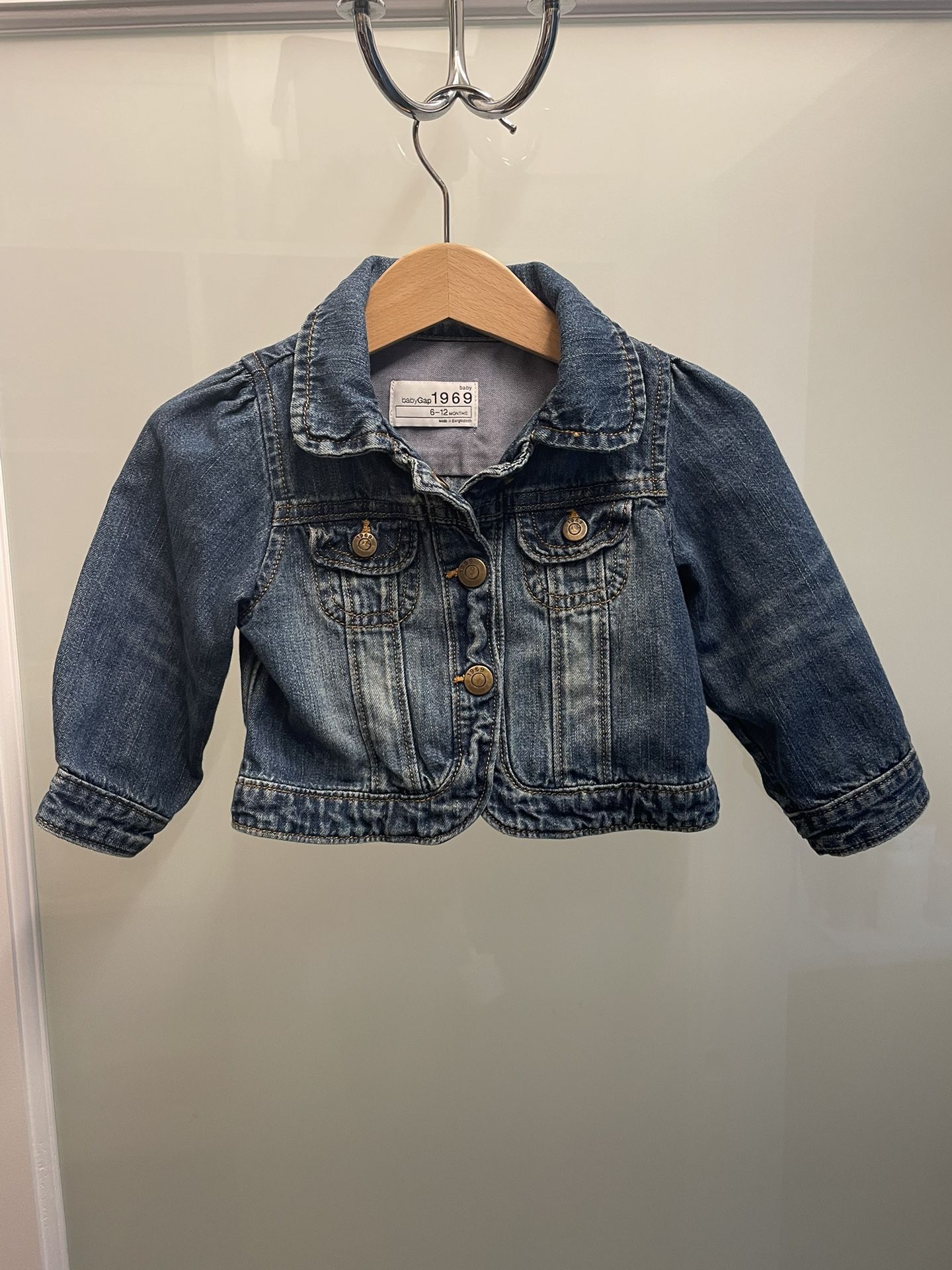 Baby Gap Jean Jacket - Like New - 6 To 12 Months
