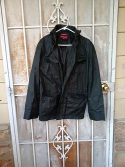 Black Hooded Merona Jacket