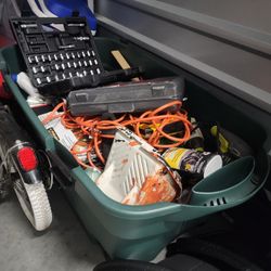 Box Of Tools And Supplies