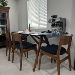 Glass Dining Table 
