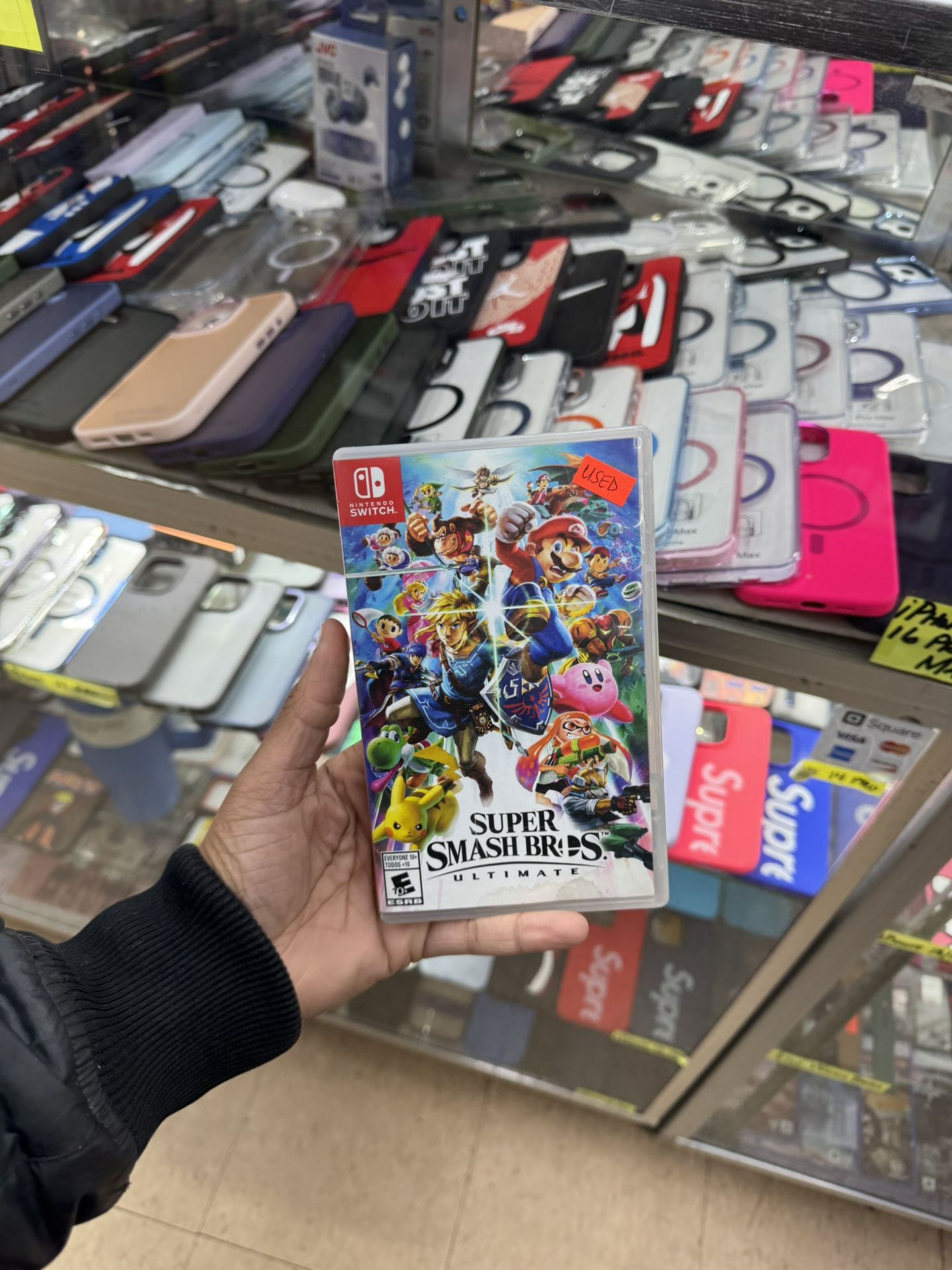 Nintendo Switch Super Smash Bros Used