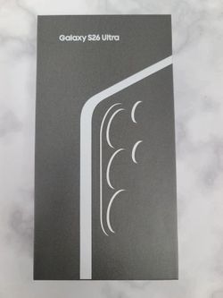 Samsung - Galaxy S26 Ultra 5G 6.9" (Unlocked) 256GB Black New - 5 dollars down 1 year warranty included!