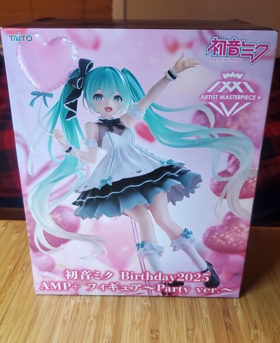 Hatsune Miku Limited 2025 Birthday Figure New