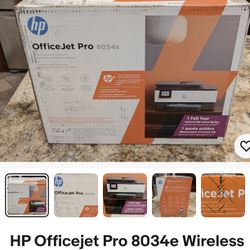 HP Office Jet Pro  8034e Printer 