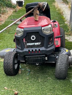 Troy built riding mower