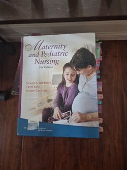 Maternity and pediatric nursing book