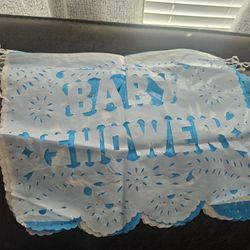 Babyshower Papel Picado