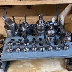 28 Pieces! Machine Shop Accessories Bundle!!!  LIKE NEW! (SOLD!)