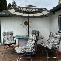 Bar Height Payio Table And Chairs 