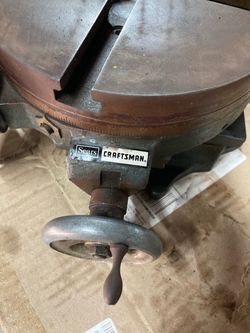 Vintage Sears Craftsman Rotary Table Milling Cross Slide