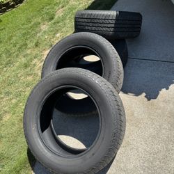 Hankook Dynapro AT2 Tires 275/60R20 — Set of 4, Like New, Removed from 2025 F150 Lariat FX4