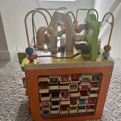 Zany Zoo Wooden Activity Box 