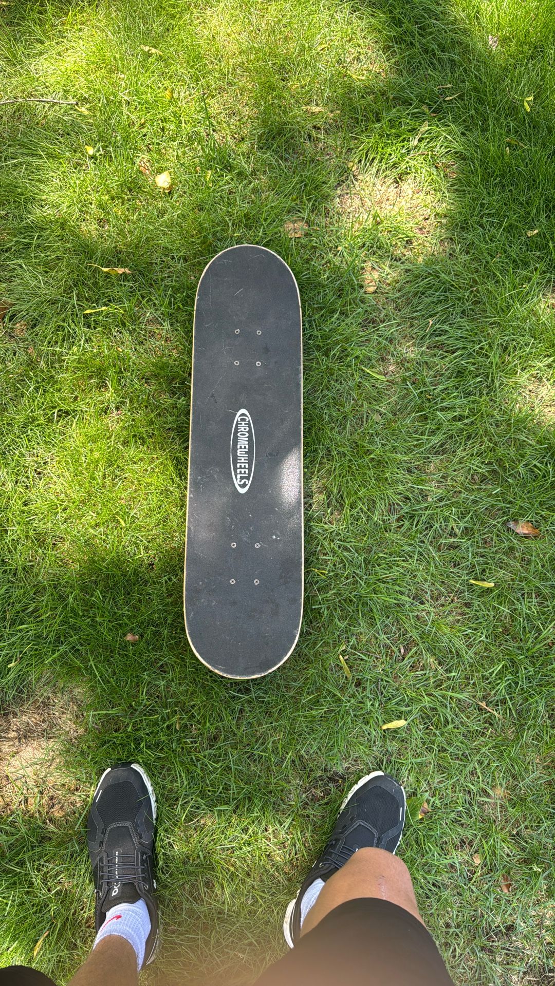 Chrome wheels Skateboard