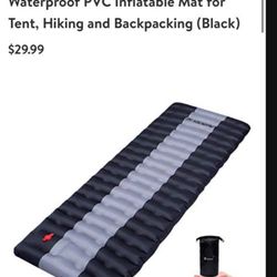  YSXHW Self Inflating Camping Pads Thick 4.7 Inch Lightweight Waterproof PVC Inflatable Mat For Tent Hiking Backpacking