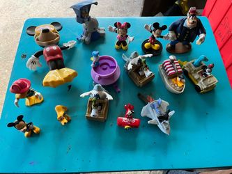 Disney Mickey Mouse Character Figure Lot