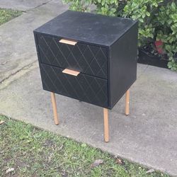 🖤 Modern Nightstand / Small Bedside Table