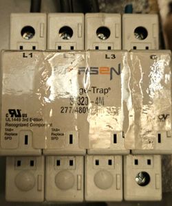 ⚡sell Today $75ERICO Surge-Trap S320-4M SPD – 277/480V 3 Phase – UL Listed 🔌