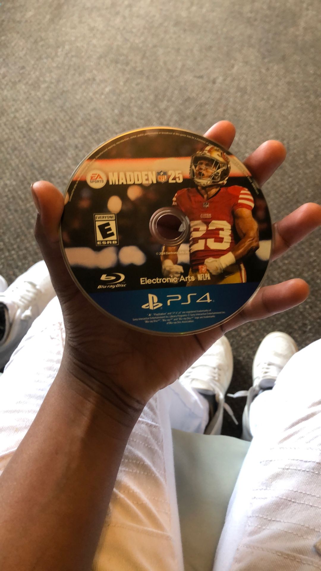 Madden 25 Ps4 No Case 45