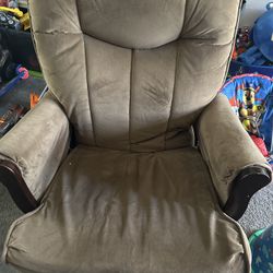 Brown Rocking Chair