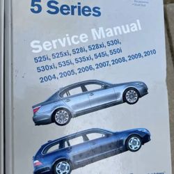BMW  5 Series 2 REPAIR MANUALS 