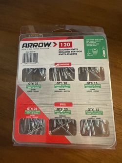 Arrow Assorted Rivet Kit – $5