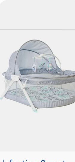 Infantino Sweet Time Dreams Fold & Go Bassinet