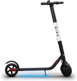 Electric Scooter-300 Watt Motor, Ground Effect Lights, Front Shock Absorption 15.5 MPH and 15.5 Mi