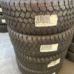 Set 265/60/18 Goodyear AT New Mounted And Balanced