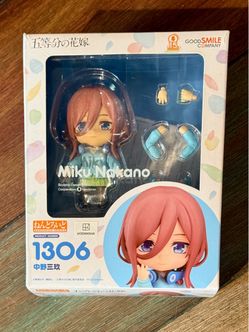Miku Nakano Nedoroid - Authentic CIB
