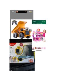 Dollhouse / Robot Puppy/ RC Dump Truck