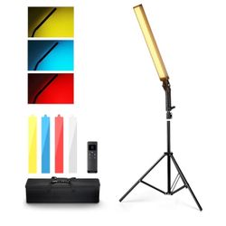 NEEWER Upgraded LED Video Light Stick & 2.4G Remote Kit