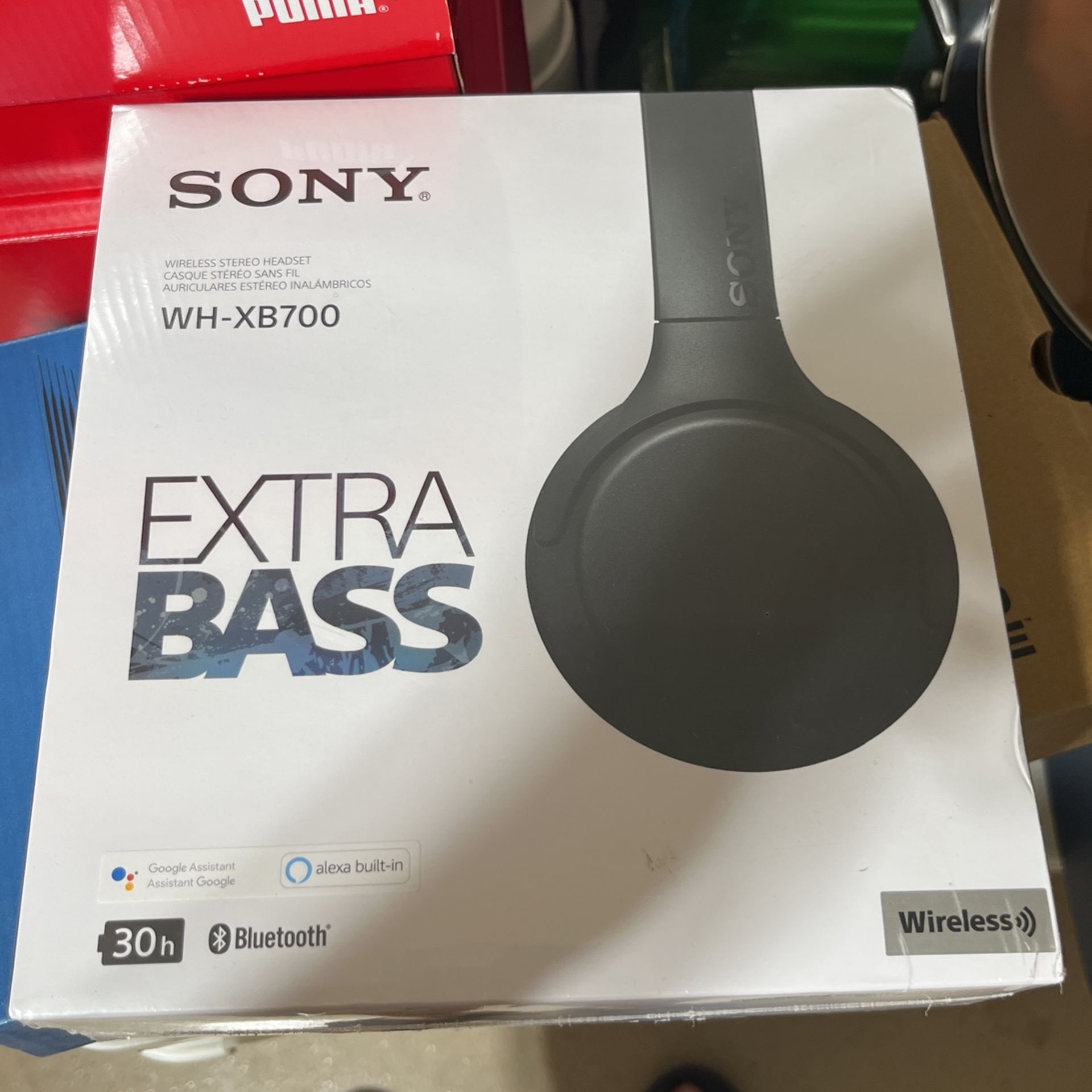 Sony Headphones WH-XB700 Extra bass