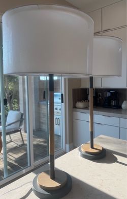 2 dual bulb, double shade
