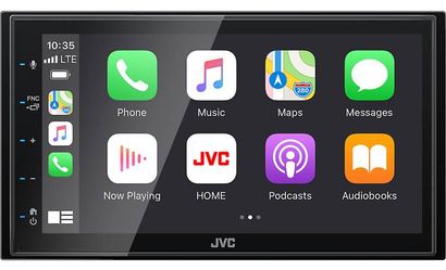 JVC KW-M560BT Digital multimedia receiver — does not play DVD/CD discs (Factory Refurbished)