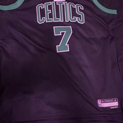 Jordan Youth Celtics Brown Jersey New Size XL