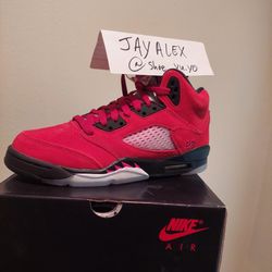 Jordan 5 retro  "Raging bulls" size 6y