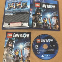 LEGO Dimensions (Sony PlayStation 4, 2016) CIB Complete PS4 Game Only