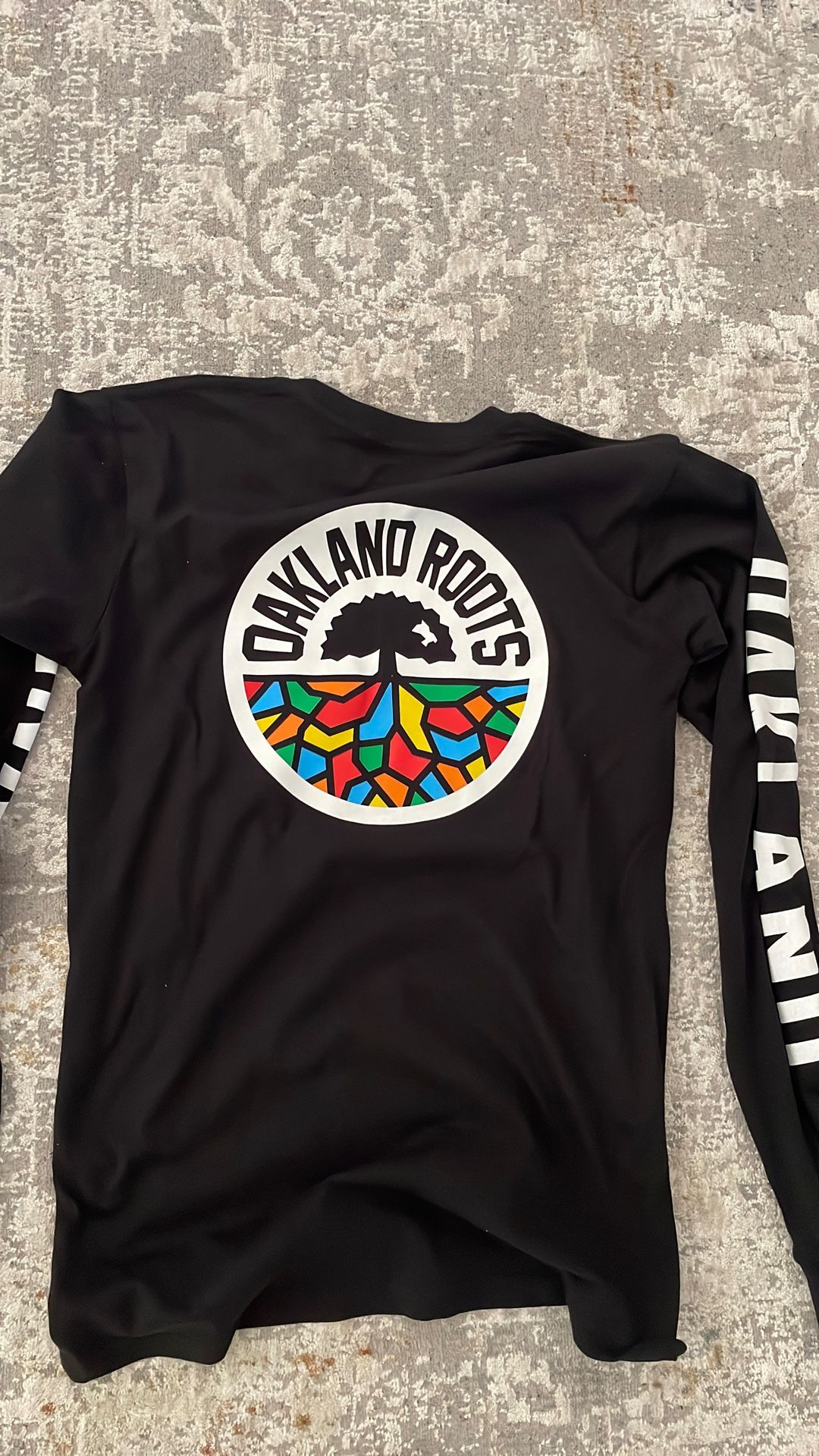 Oakland Roots Oaklandish Long Sleeve Logo Size Small Coliseum