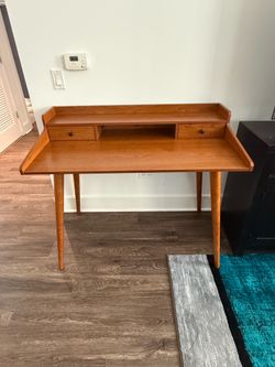 Mid-Century Modern Writing Desk / Console Table