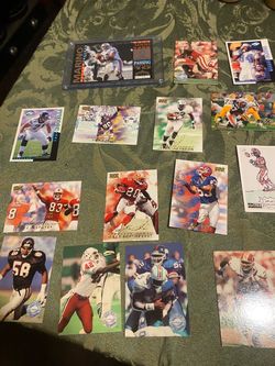 Vintage Football Trading Cards Lot 1990s (15)