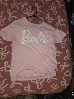 Women's Pink Barbie T-Shirt Size L
