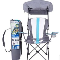 Original Foldable Canopy Chair for Camping, Tailgates, and Outdoor Events, Grey

