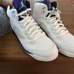 DEADSTOCK 2012 GRAPE JORDAN 5s 