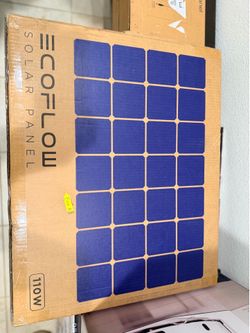 EcoFlow 110W Solar Panel Brand New Sealed