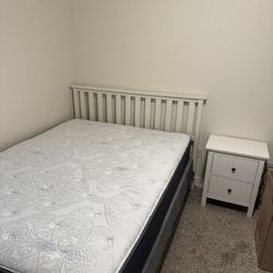 Bed frame and box spring