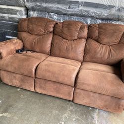Brown Sofa Electric 