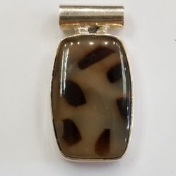 Sterling Silver Slider Pendant 