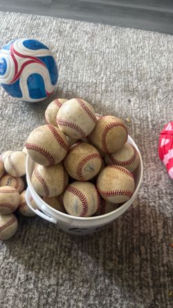 46 hard baseballs