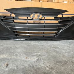 For 2019 2020 Hyundai Elantra Front Bumper With Grille And Fog Lights 